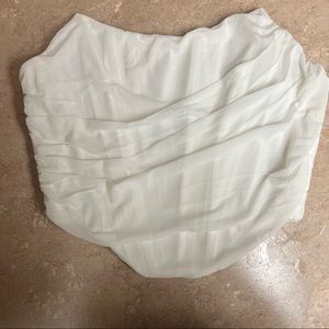 White corset top!